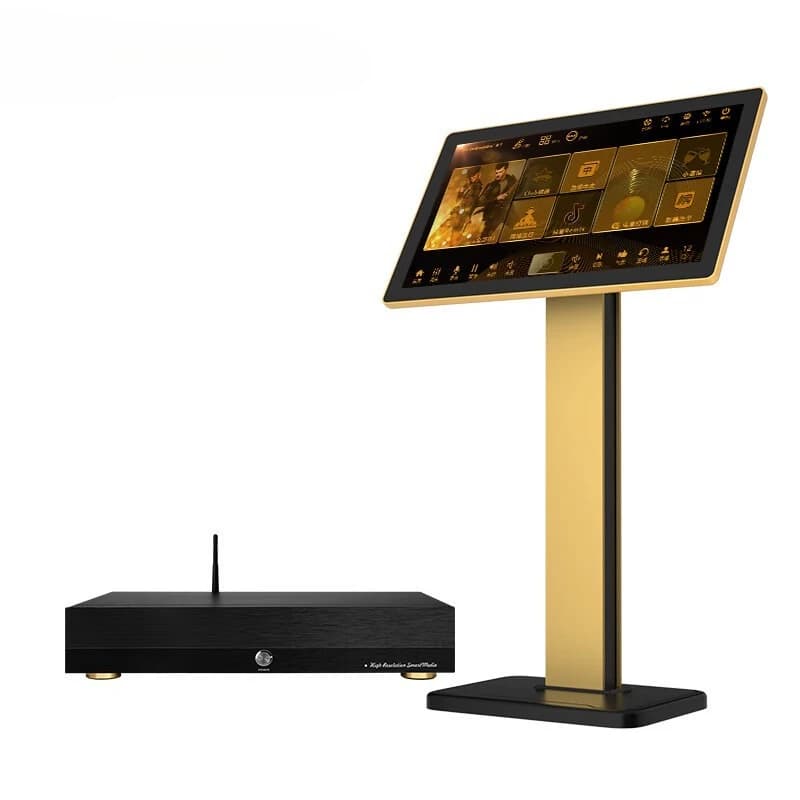 Jukebox con touchscreen KV-9, macchina split per KTV domestico, karaoke professionale di rete ad alta definizione