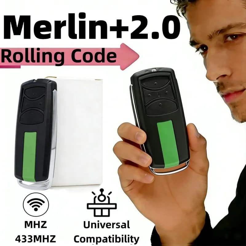 Telecomando per Garage 433.30 433.92 434.54MHz Rolling Code per E960M E940M E950M E945M E943M Security+2.0