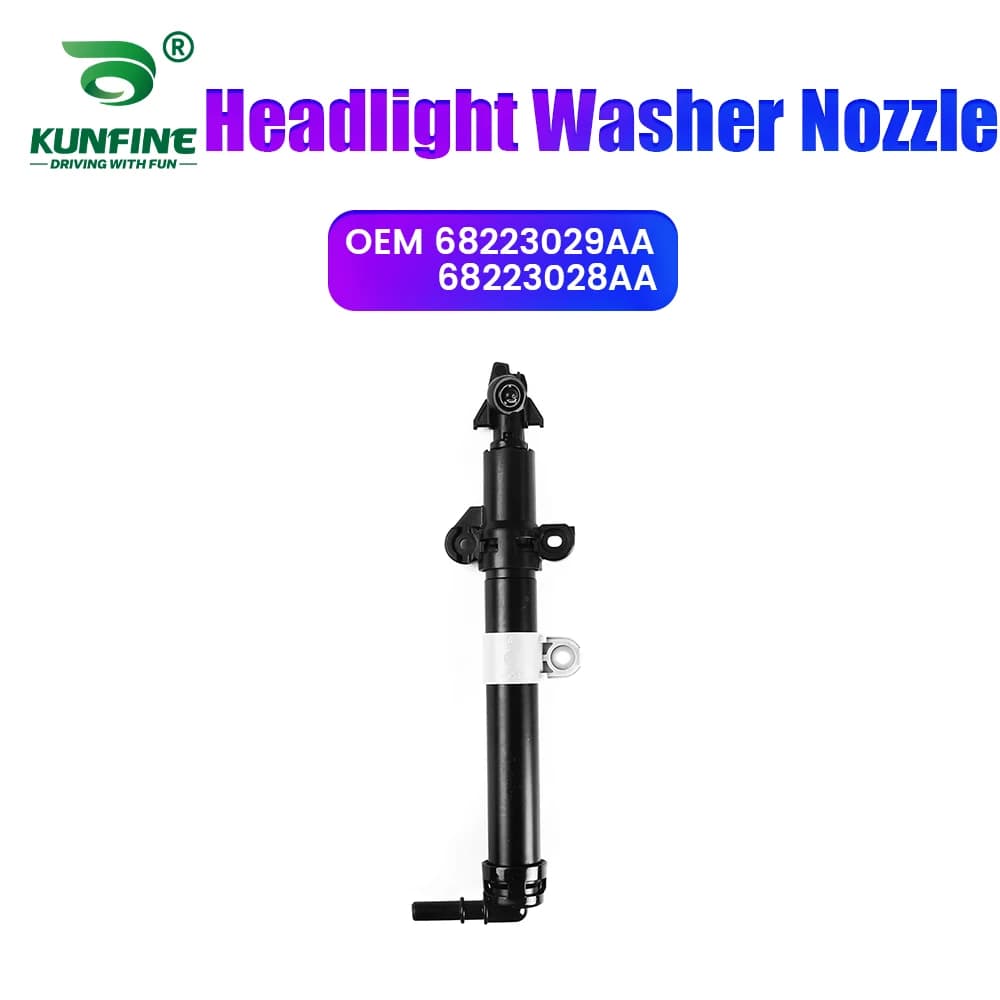Copertura della pompa del faro a getto dell'ugello di spruzzo della rondella del paraurti anteriore del faro dell'auto per OEM NO. 68223029AA 68223028AA
