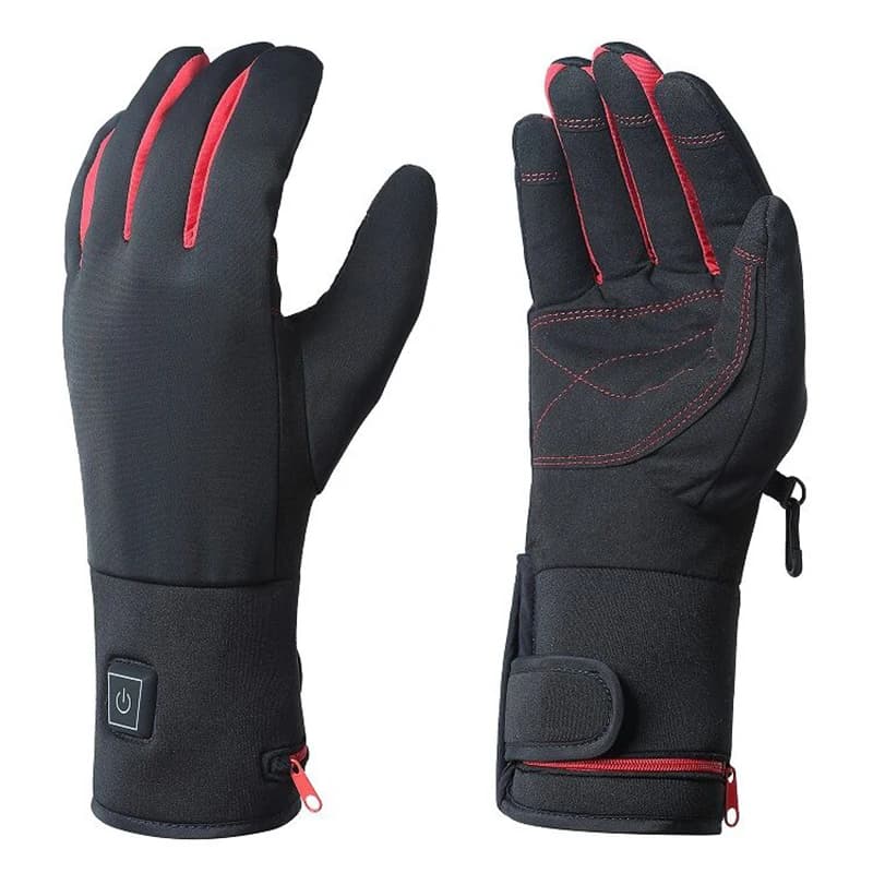 2026 New Professional Electric Heated Gloves With Rechargeable Battery for Outdoor Winter Skiing Racing Motorcycling