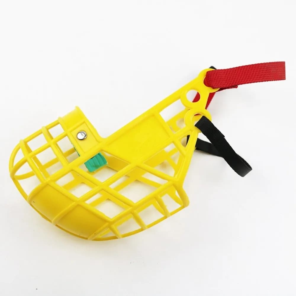 Adjustable Anti-Biting Mouth Cover Comfortable Breathable Dog Muzzle Buckle Bite Resistant Dog Stop Barking Mask Stop Barking
