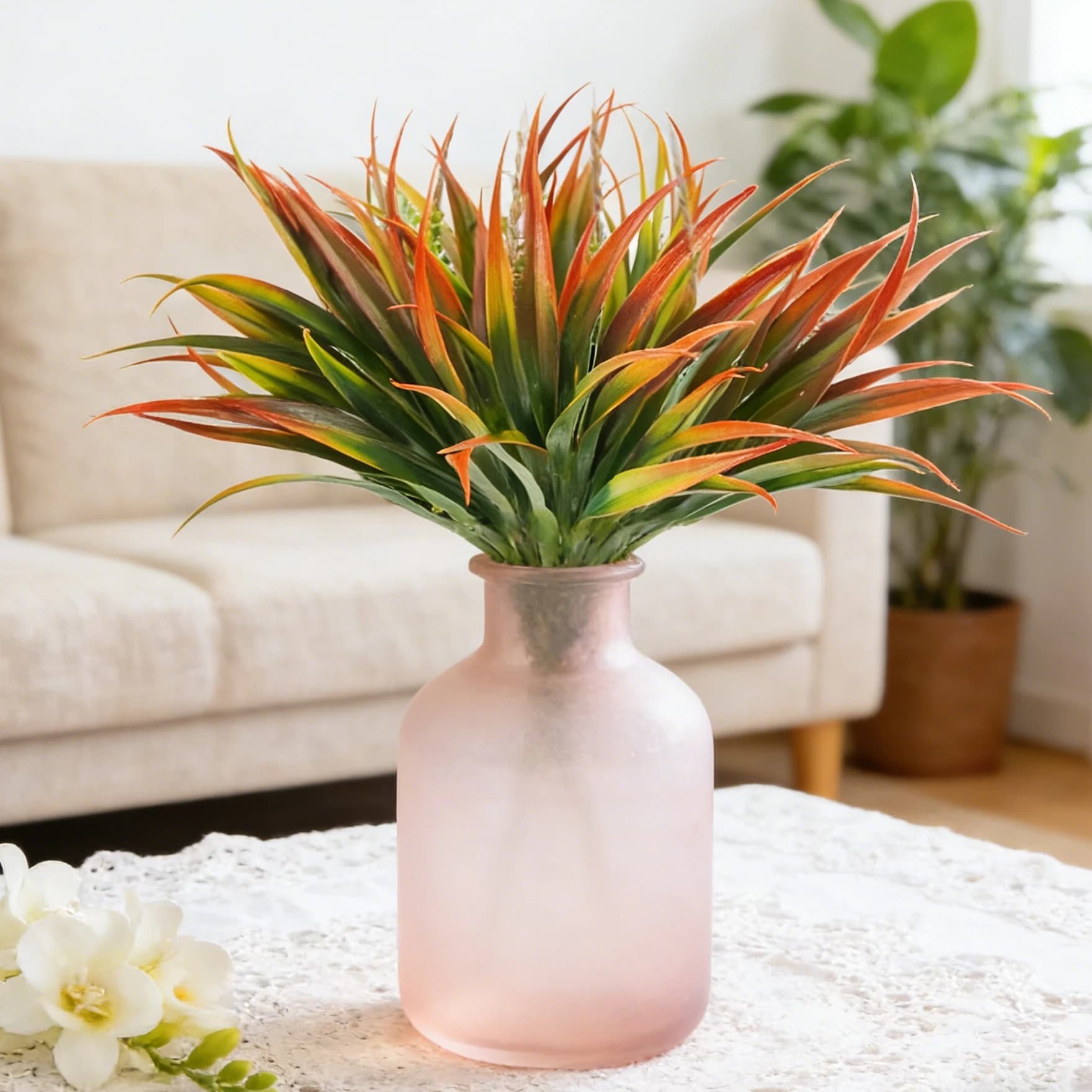 Artificial Grass Plant Bouquets Wedding Festival Event Party Graduation Lobby Doorway House Corner Table Vase Centerpieces Decor