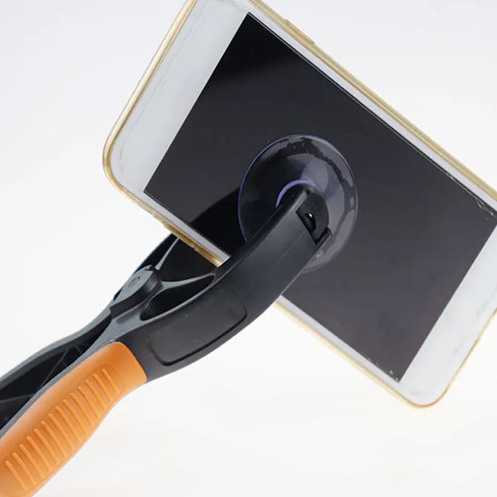 2 Pezzi 4cm 4.5cm Strumento di Riparazione Telefono Ventosa per Apertura Schermo e Leva per Separatore LCD Kit Manutenzione Tablet e Dispositivi Smart