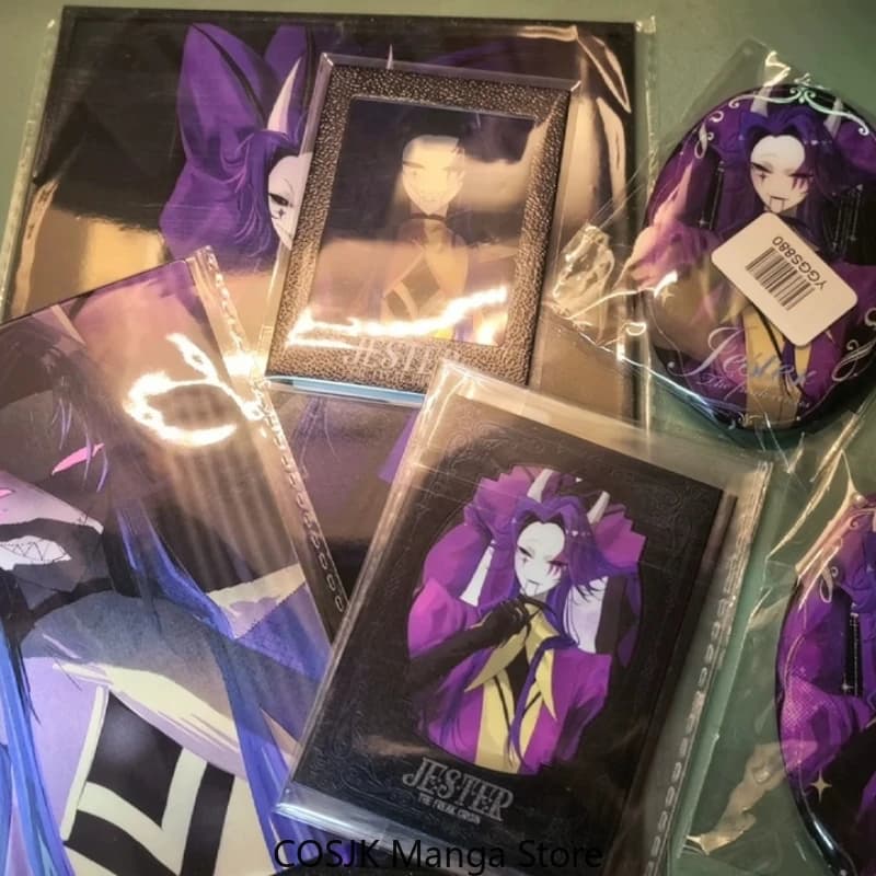 Anime The Freak Circus: Badge Polaroid, Carta Acrilica Trasparente, Stampa d'Arte, Cartolina, Oggetto da Collezione, Decorazione, Regalo