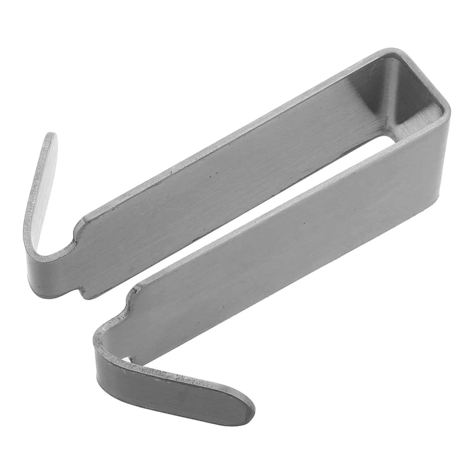 Stainless Steel Punch-Free Double Sided Bathroom Door Towel Hook for Shower Towels Bathrobes Sponges Brushes Rust Proof No Wall