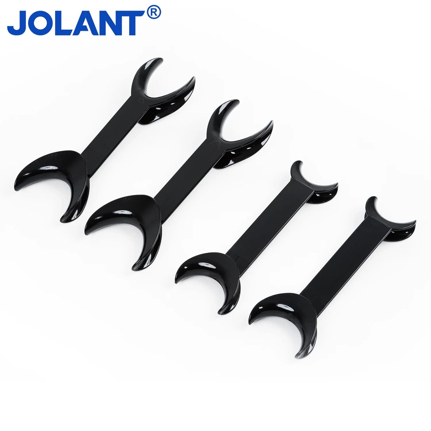 JOLANT 4 pz/set Strumento Dentale a Forma di T Intraorale Guancia Labbro Divaricatore Apri Doppia Testa Ortodontico Denti Bocca Apri