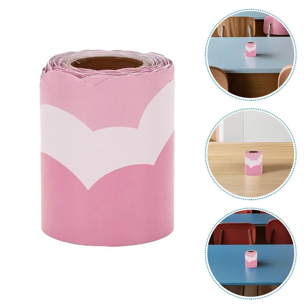 Bordo Decorativo Fustellato a Forma di Nuvola per Bacheca, Rotolo 7,5cmx15m per Aula, Lavagna, Ufficio, Parete, Decorazioni per Feste, Atmosfera Cielo