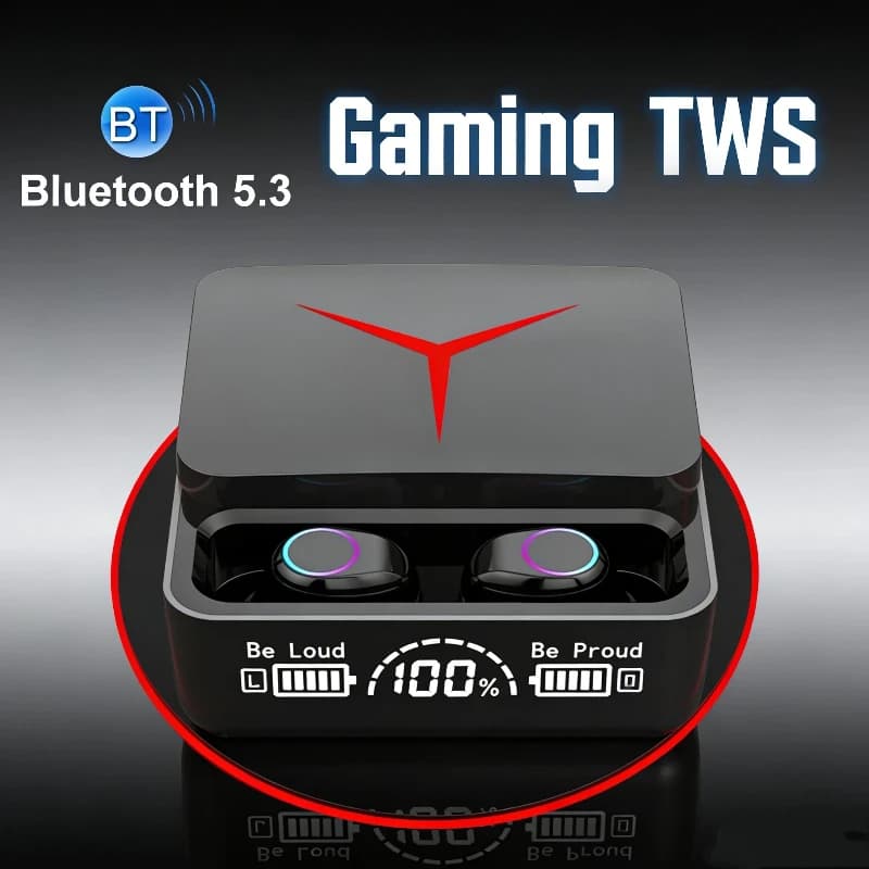 Original TWS M90 Wireless Headphones, Bluetooth Headphones for Gaming, Sports Headphones for Music