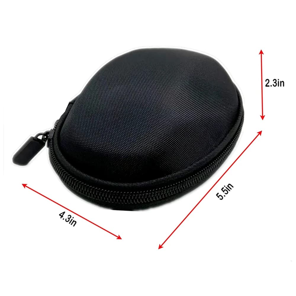 Custodia da viaggio per mouse da gioco wireless per Razer Basilisk X Hyperspeed Basilisk V3 Pro Custodia nera
