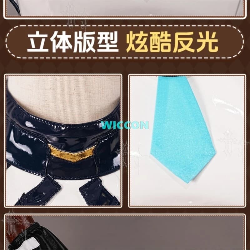 Blue Archive Tendou Arisu Combat Uniform 3D Headwear Full Set Cosplay Costume Two Dimensional Game Outfit Halloween Party Cos