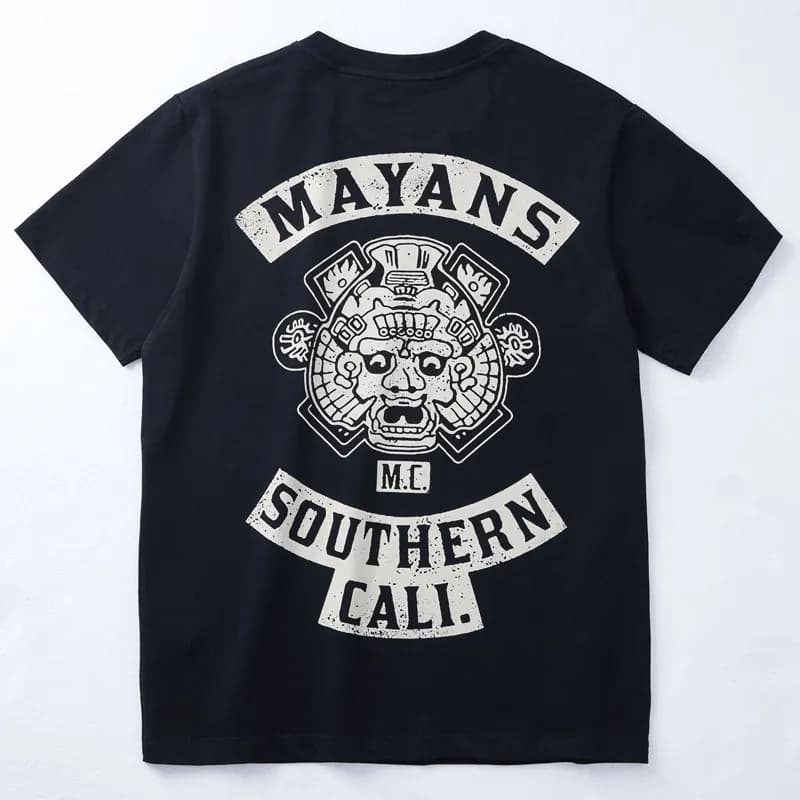 2026 Summer Motorcycle and Motorbike Men's and Women's Printed T-Shirt Short Sleeve Casual Club Wear