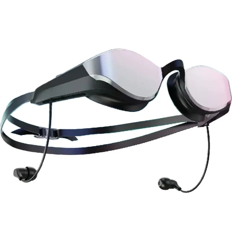 Smart audio swimming goggles, swimming glasses, myopia anti-fog goggles