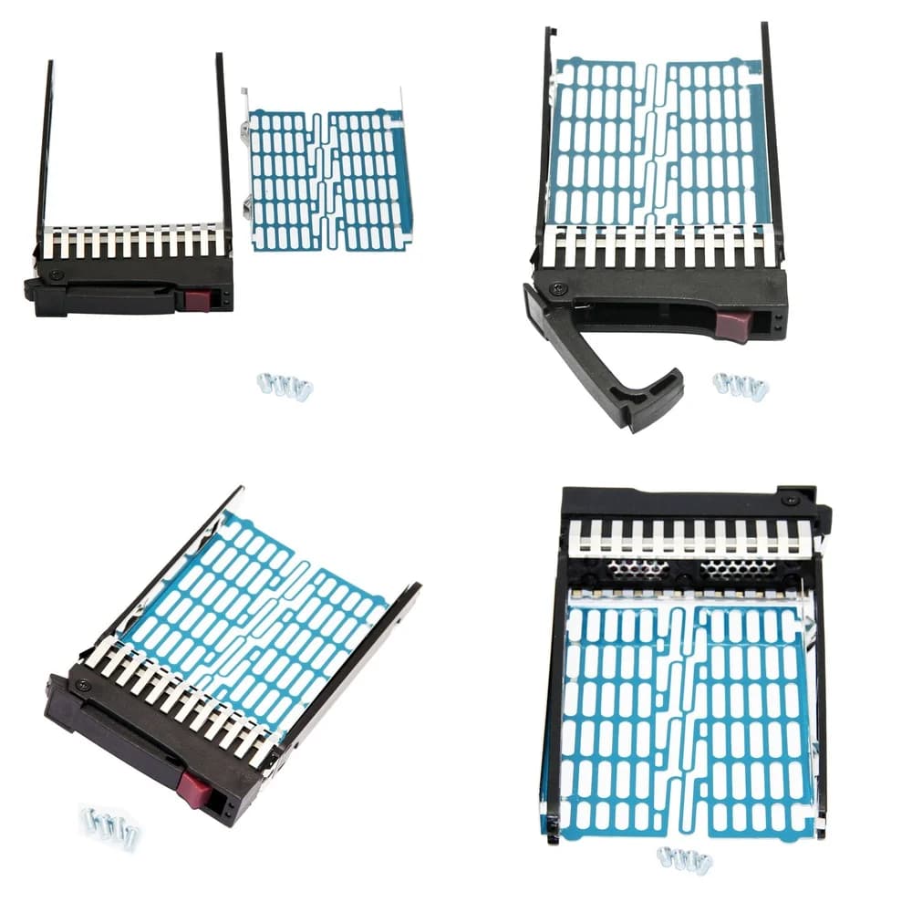 Supporto per Disco Rigido da 2,5 Pollici per Server HP ML570 G2 G3 G4 G5 G6 G7, Accessori per Archiviazione, Kit di Montaggio SATA HDD per Rack