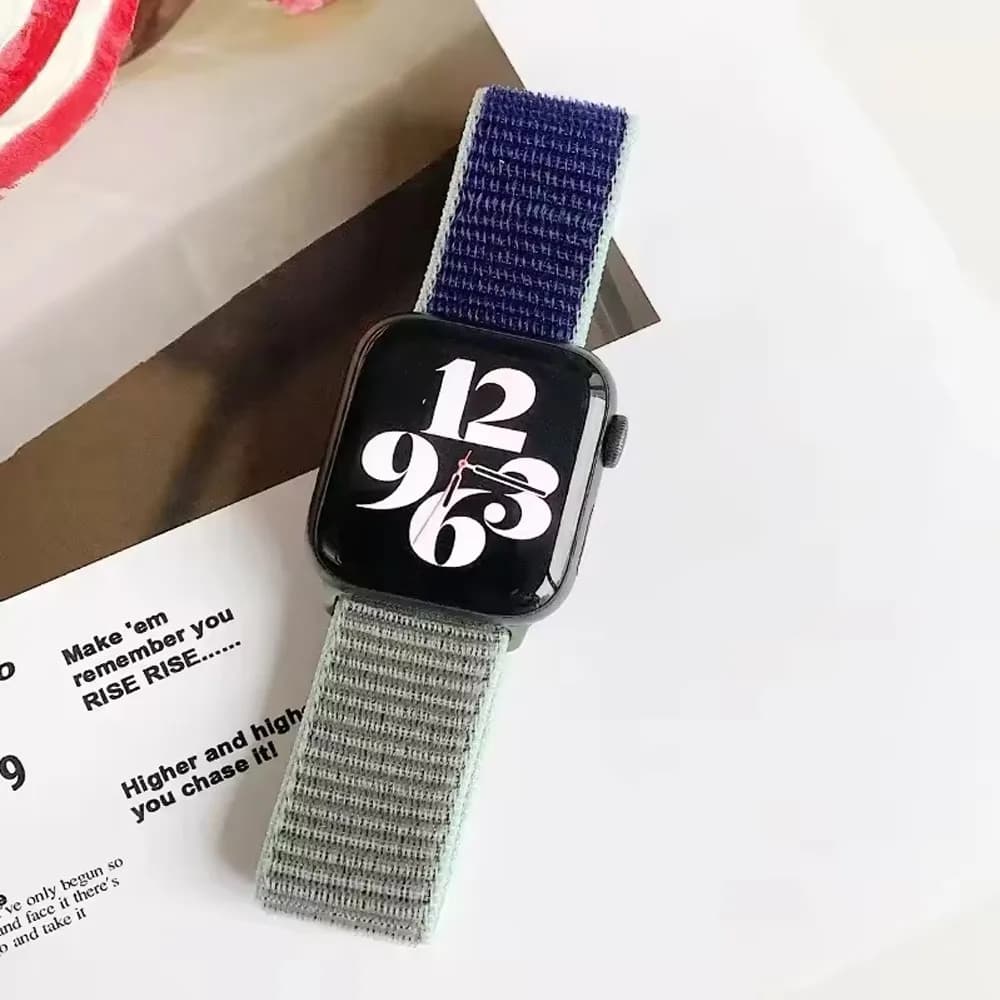 Nylon Strap For Apple Watch Band 44mm 40mm 49mm 45mm 41mm 38mm 42mm 44 mm Bracelet iwatch Series 10 9 8 7 6 5 4 se ultra 2 bands