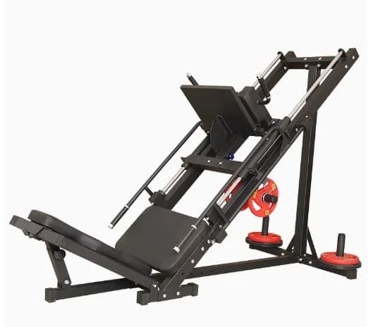 Professional Home Gym Equipment Linear Leg Press Hack Squat Loaded Machine For Muscle Exercises For Weight Training