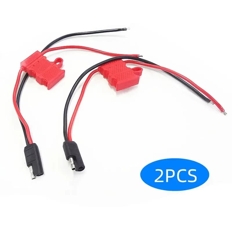 Cavo di alimentazione radio DC per Motorola SM120 SM50 GM950 GM300 GM338 GM3188 GM3688 Radio Walkie Talkie Accessori 2 pezzi