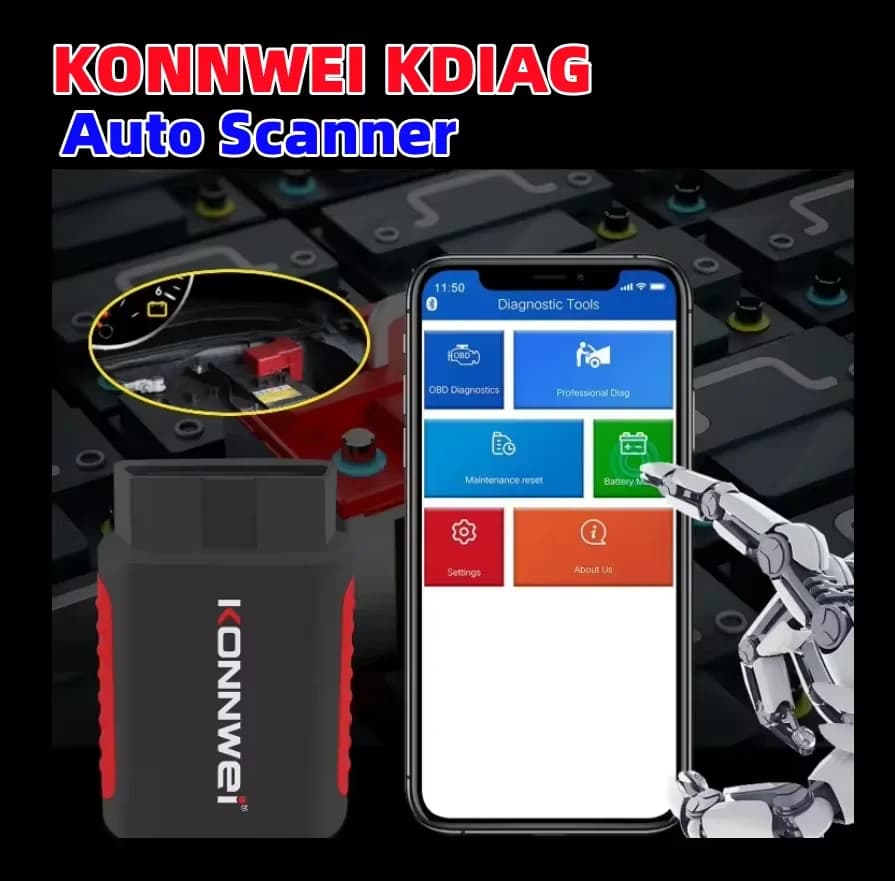 KONNWEI KDIAG sistema completo OBD2 strumento diagnostico per Auto Reset SAS EPB Service programmatore ECU Scanner OBDII automatico pk Thinkdiag THINKCAR