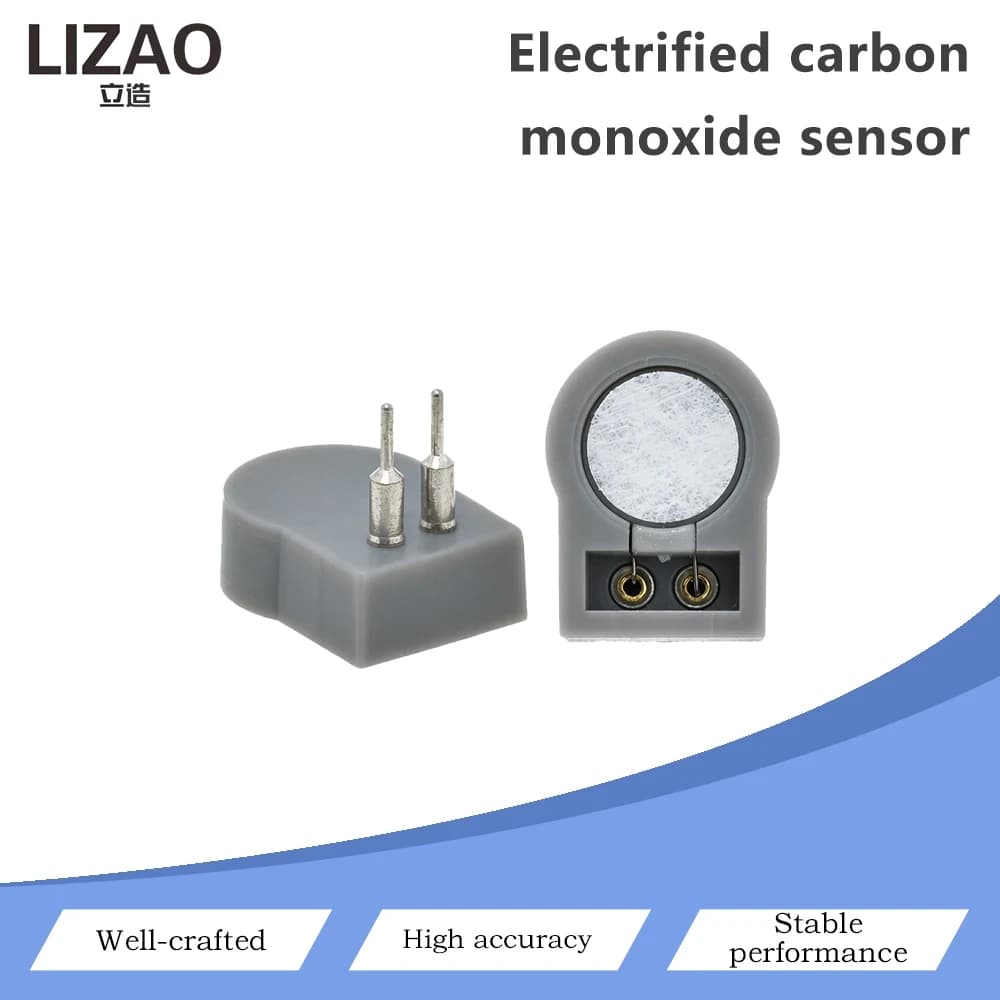 PR-2-CO Electrochemical Carbon Monoxide Sensor CO Gas Detector Sensor Cell For Household CO Alarm Air Quality Monitoring Module