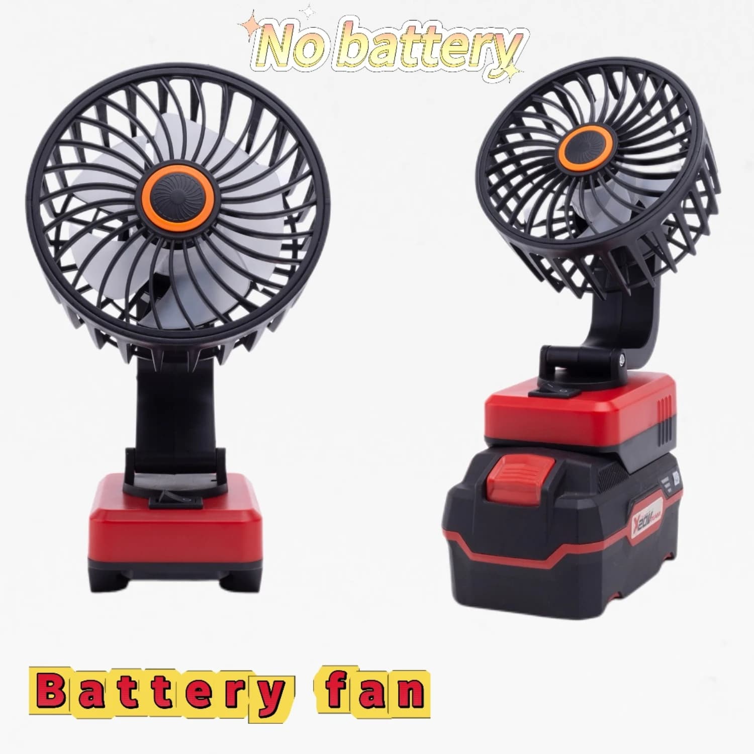 Portable Workshop Jobsite Fan For Lidl Parkside X20V Li-Ion Battery Li-Ion Bare Tool Cordless Fan (Batteries Not Included)
