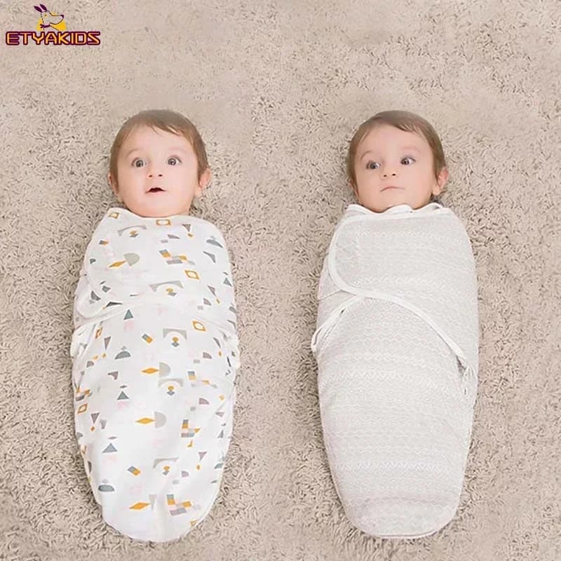 Hot Sale Newborn Baby Sleeping Bags Newborn Swaddle Wrap 100% cotton Children's blanket Swadling Wrap Sleeping bag for 0-6 months Infantile