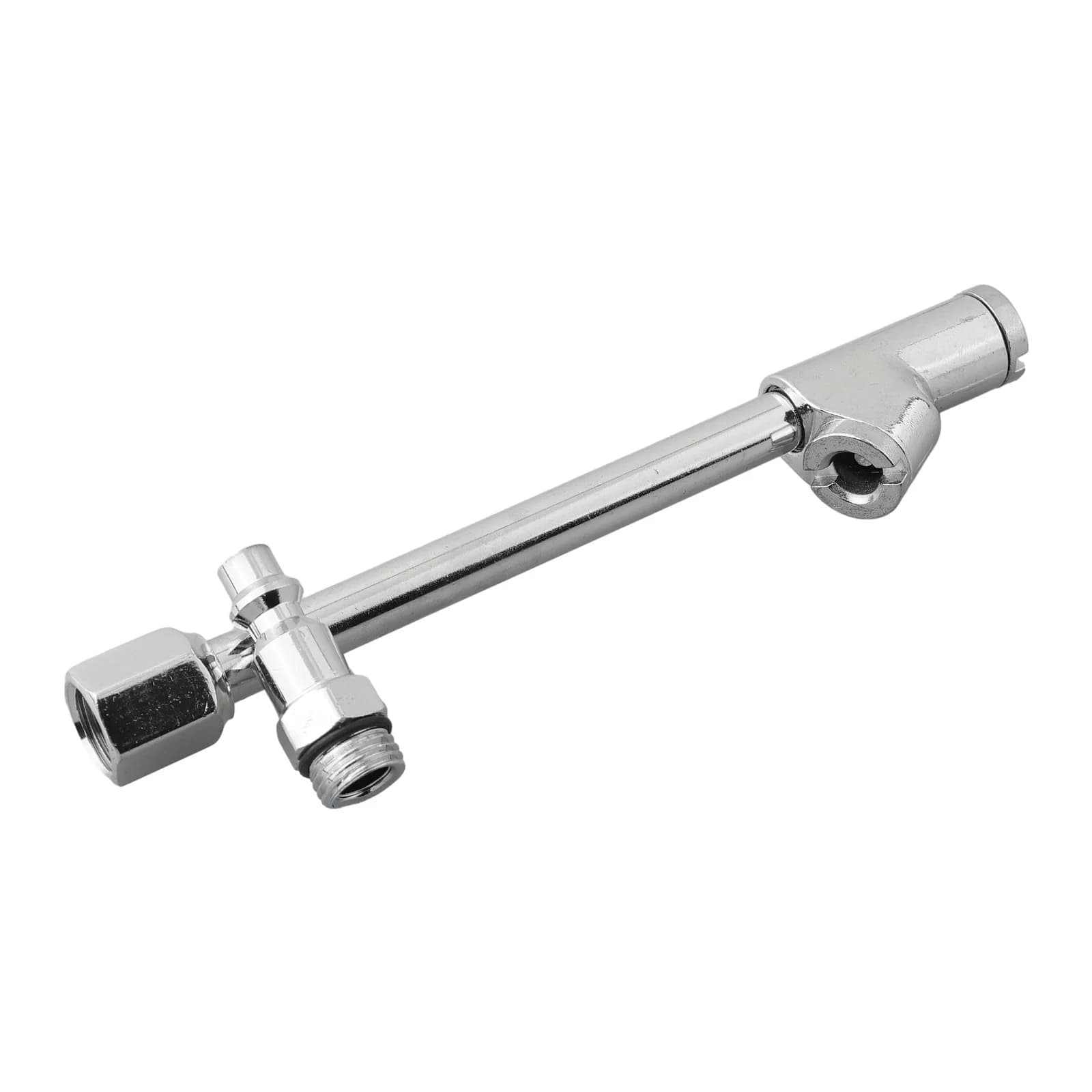 Gonfiatore per Pneumatici a Doppia Testa 2in1 Resistente con Filettatura Femmina FNPT da 1/4 di Pollice per Camion, Camper, Autobus, Moto e Biciclette