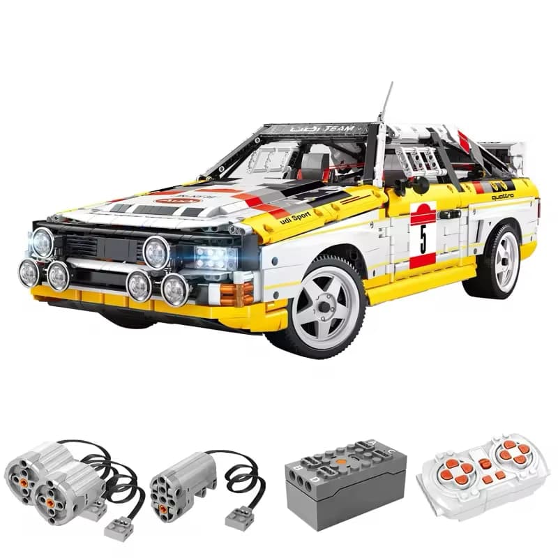 3887 Pz MOC Tecnico di Controllo Remoto Auto Sportiva S1 Building Blocks Mattoni Modello di Montaggio Giocattoli per I Bambini Regalo Di Compleanno