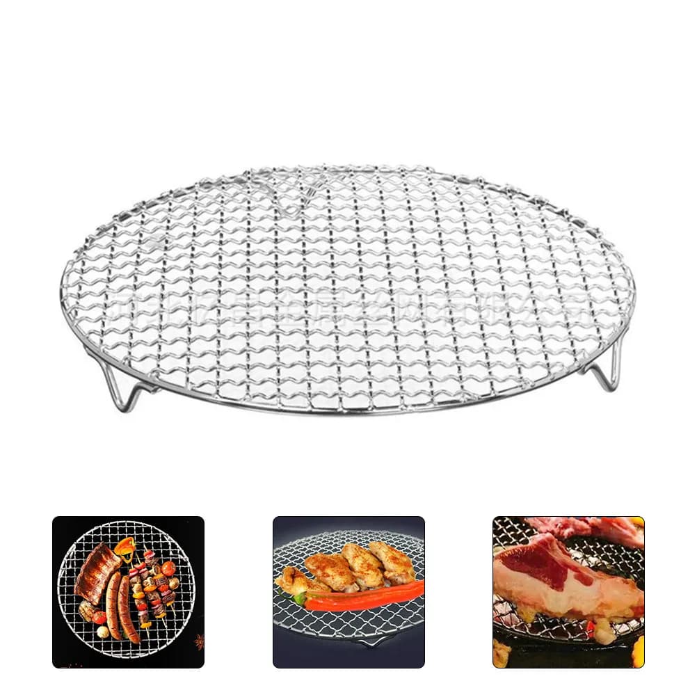 Reusable, Safe and High Temperature Resistant Grid for Air Fryer, Domestic Grills and Open Barbecue