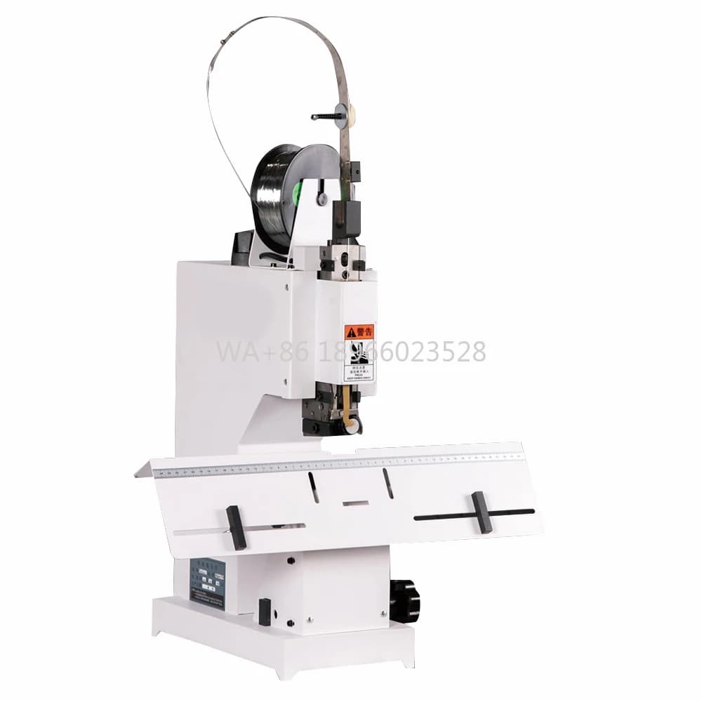 QK-8702 Cucitrice manuale a testa singola per libri da tavolo Cucitrice a sella per carta