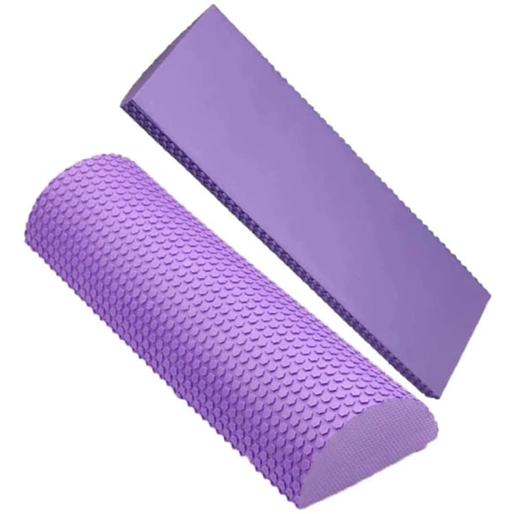 Factory Direct Supply: EVA Foam Roller Semi-rolling for Yoga, Pilates and Fitness, Massage Equipment at Wholesale Price, Sales Promotion