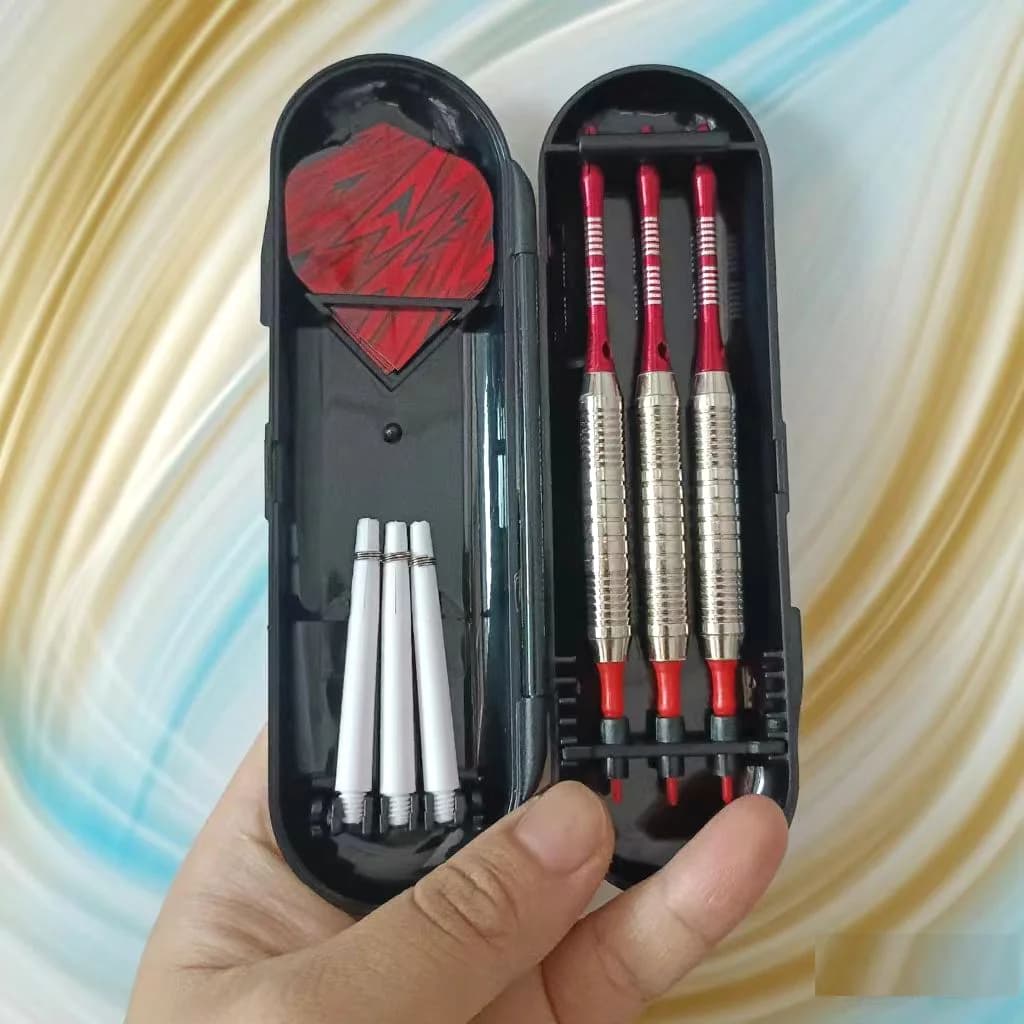 Set di freccette con punta morbida da 18 g Freccette professionali con configurazione personalizzabile Alberi in alluminio e plastica O-ring Fligh