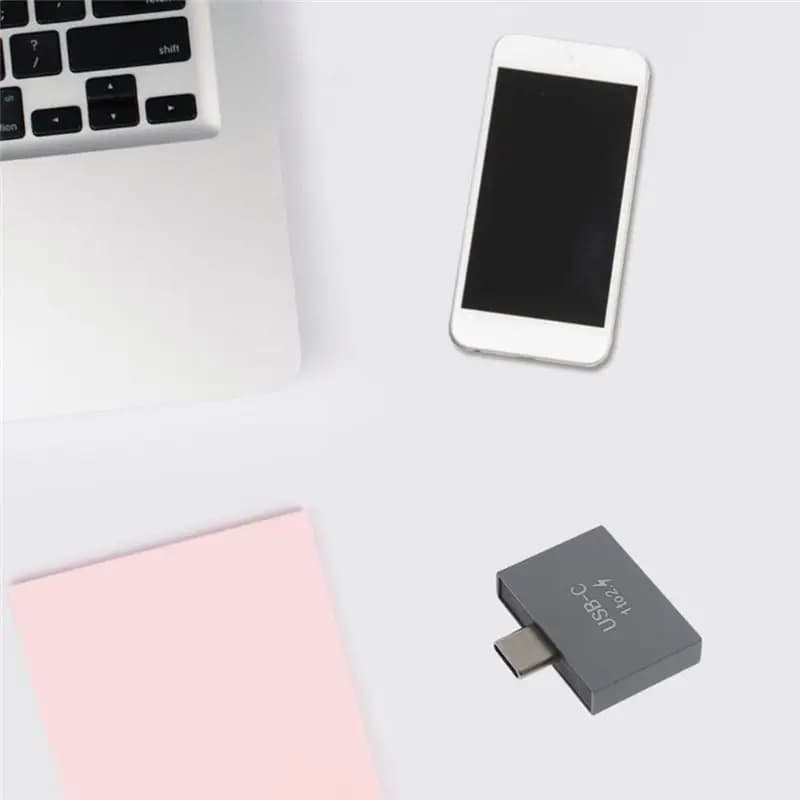 Fashion USB C Male To Dual USB C Female Splitter Converter Adapter Extension Connector for USB C PD Charger PC Laptop