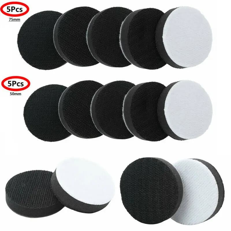 5 pcs 50/75mm Density Soft Interface Pad Sponge Bearing Buffer Support Pad Hook/Loop Wiper Saws Support Zerbino Instrument
