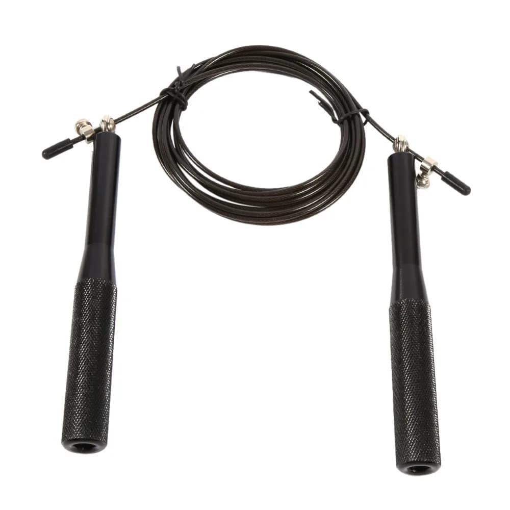 Rope Skipping Aluminium Alloy Jump Rope Steel Wire Nonslip Handle Skipping Rope 360 Degree Spin Adjustable Jump Rope Workout
