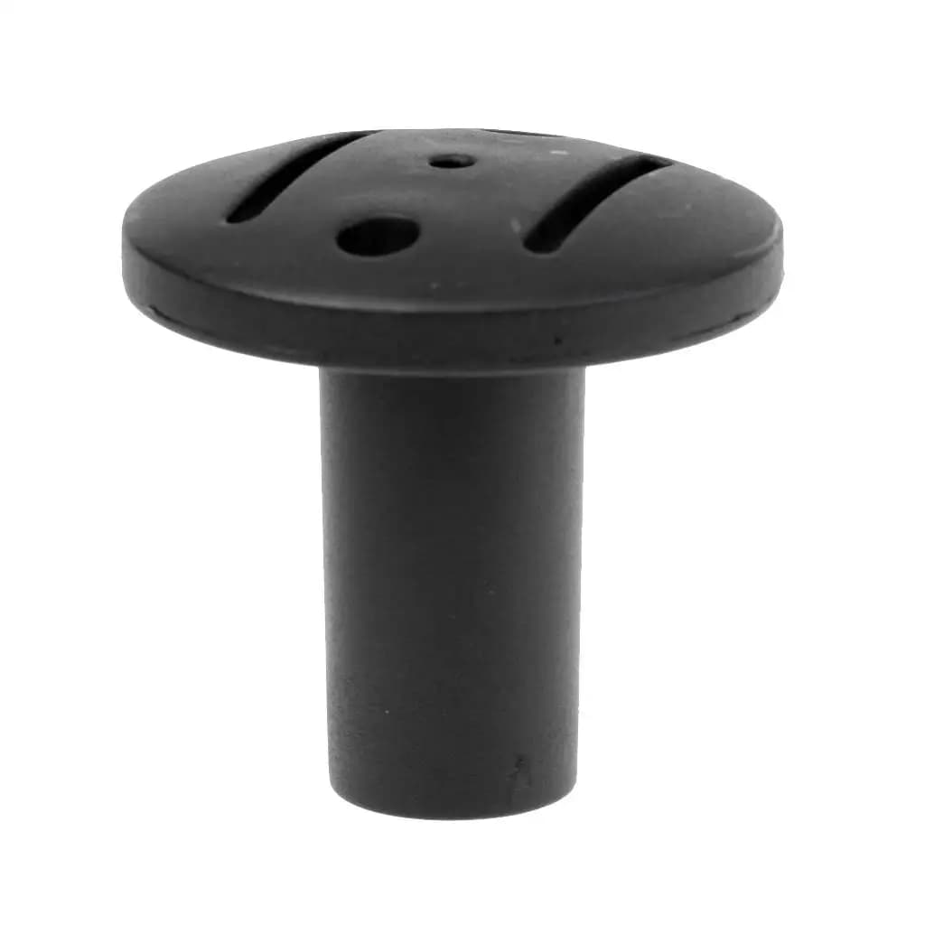 Hiking Stick Rubber Tip Cover Trekking Pole End Cap for Walking Stick Folding Tent Support Rod Tarp Puncture Protection