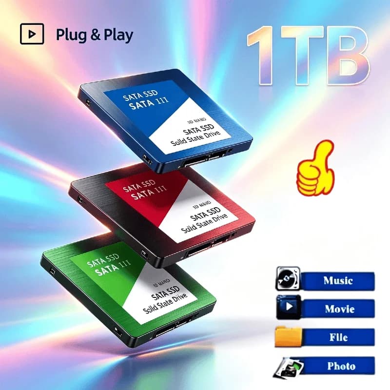 500GB Ultra Portable External SSD USB 3.0 520MB/s Shockproof Metal Casing Solid State Drive for Laptop PC Hard Disk Pro Small