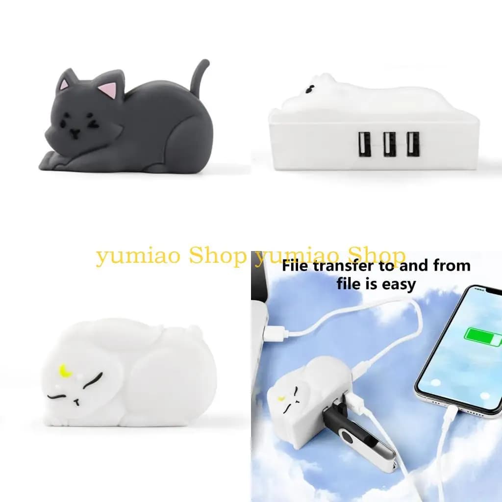 Hub USB 587B dal design adorabile con porta veloce 3USB2.0 che migliora connessione lavoro o negli spazi studio
