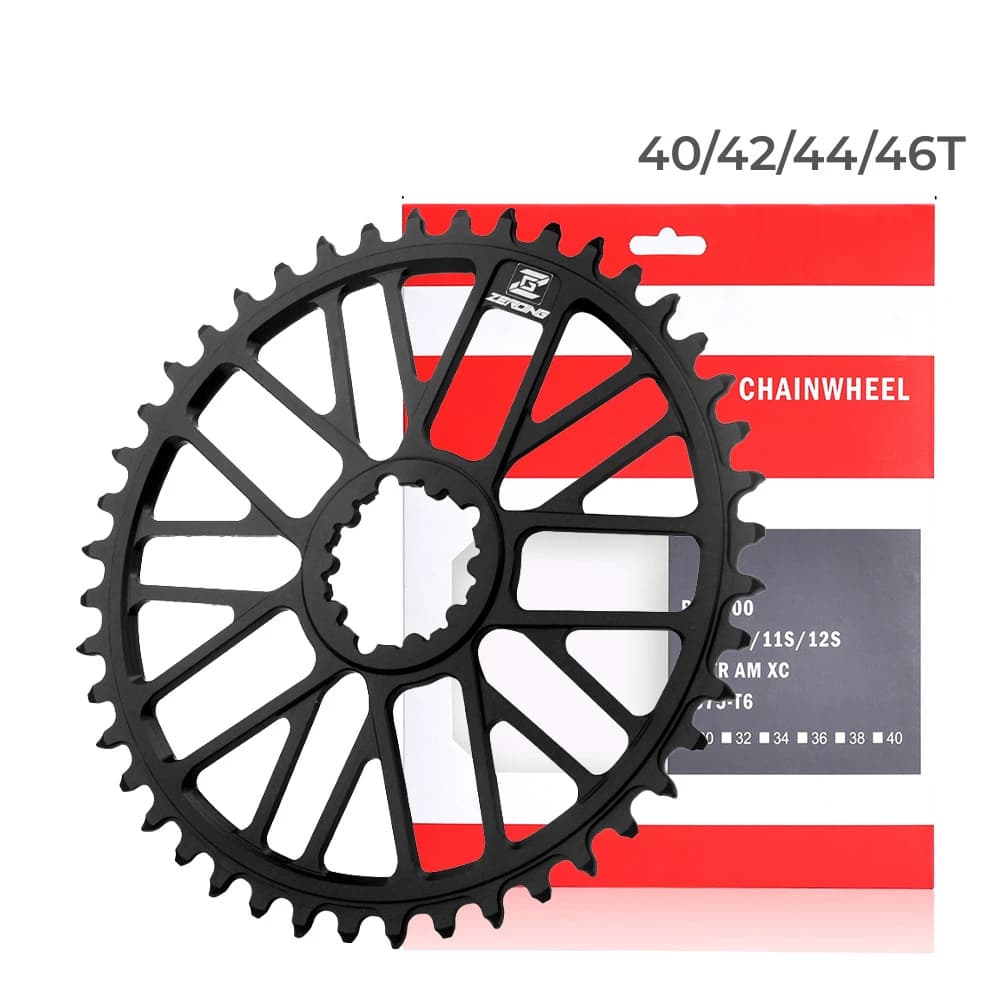 G727 Bicicletta Da Strada Gear Gisc In Lega di Alluminio GXP Montaggio Dritto Vassoio Dentale 40 42 44T Pignone Pieghevole Auto Singolo Disco