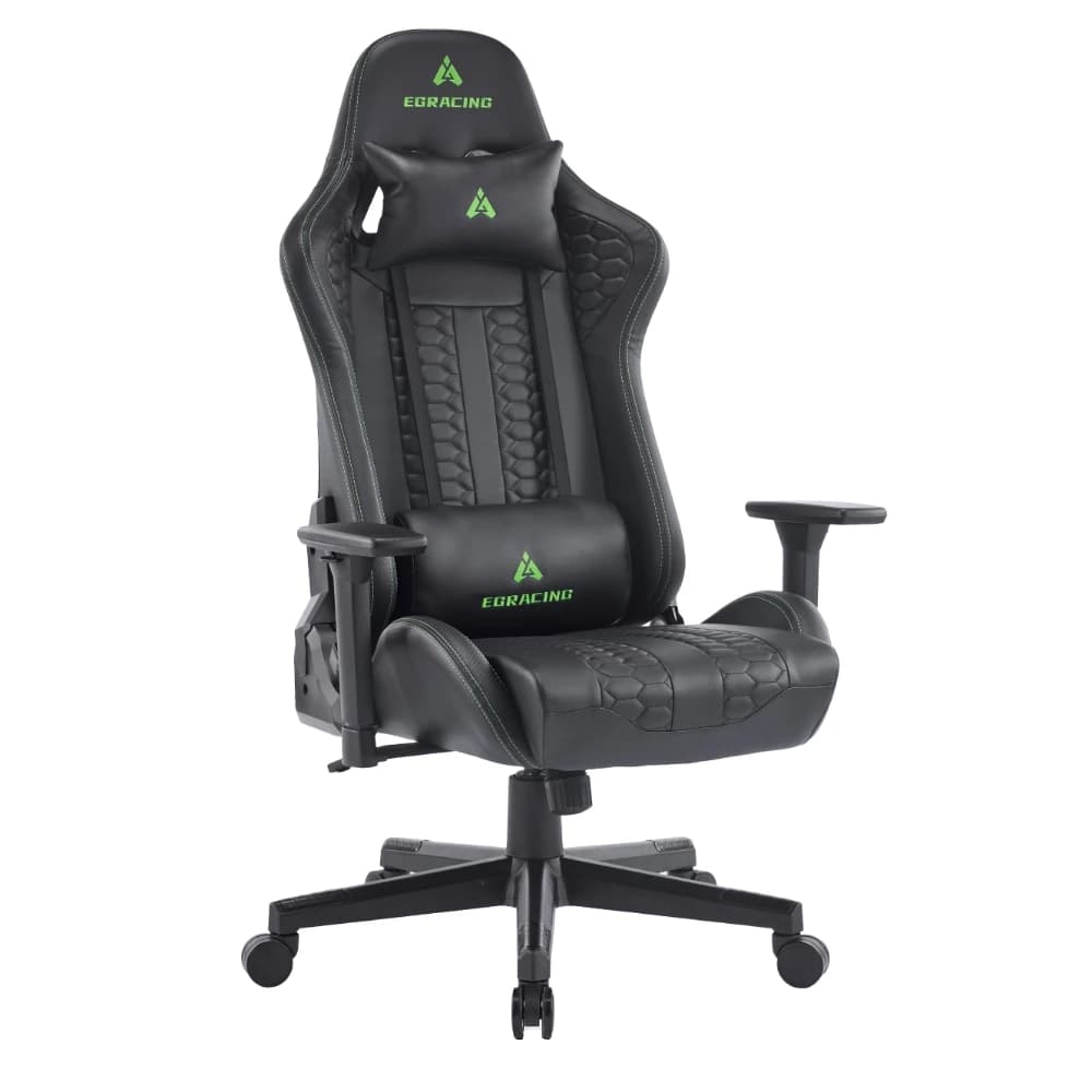 Sedia da corsa ergonomica personalizzata all'ingrosso Boss PC Sedia da computer Sedia da gioco nera Silla Gamer con poggiatesta