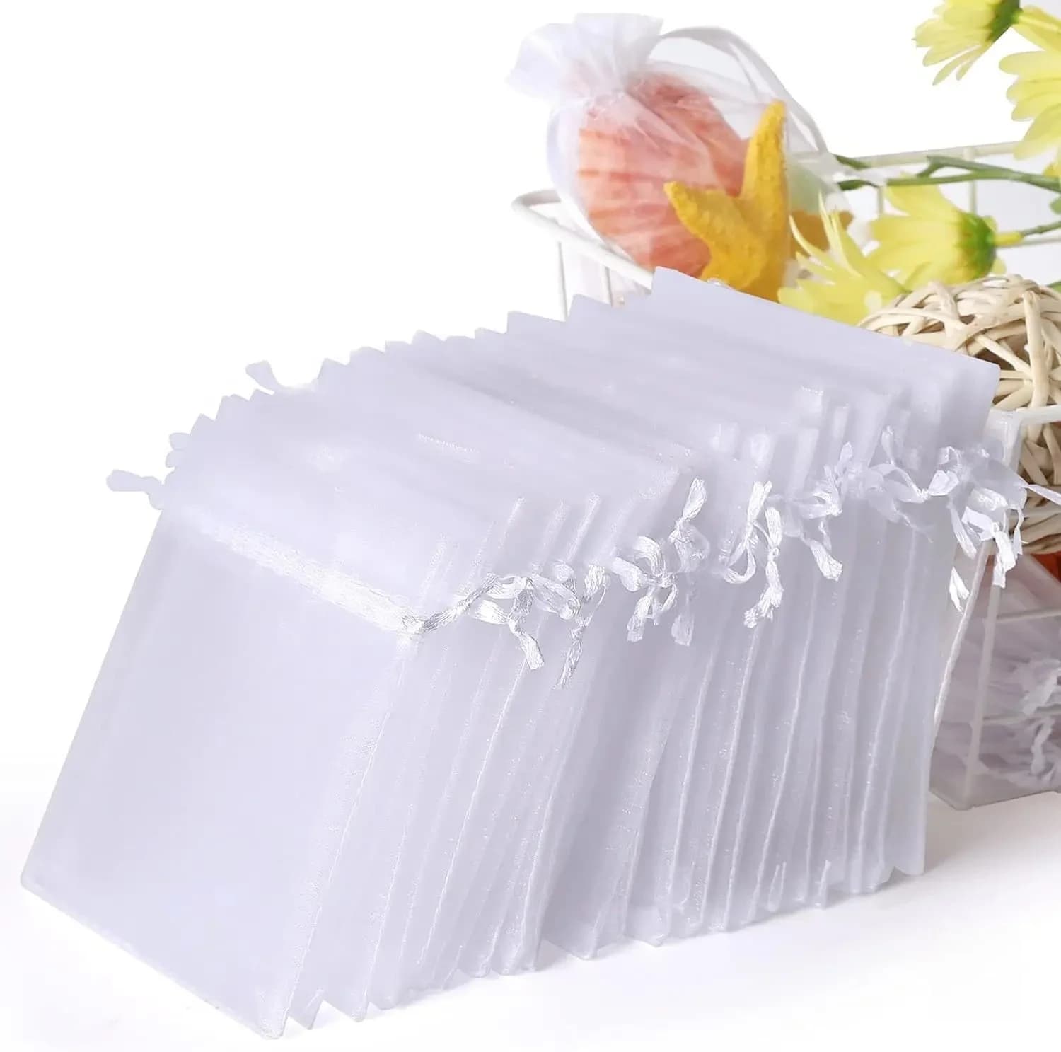 White Weave Tape Jewelry Display Home Party Supplies Small Family Events Decorations And Accessories 7x9cm 9x12cm