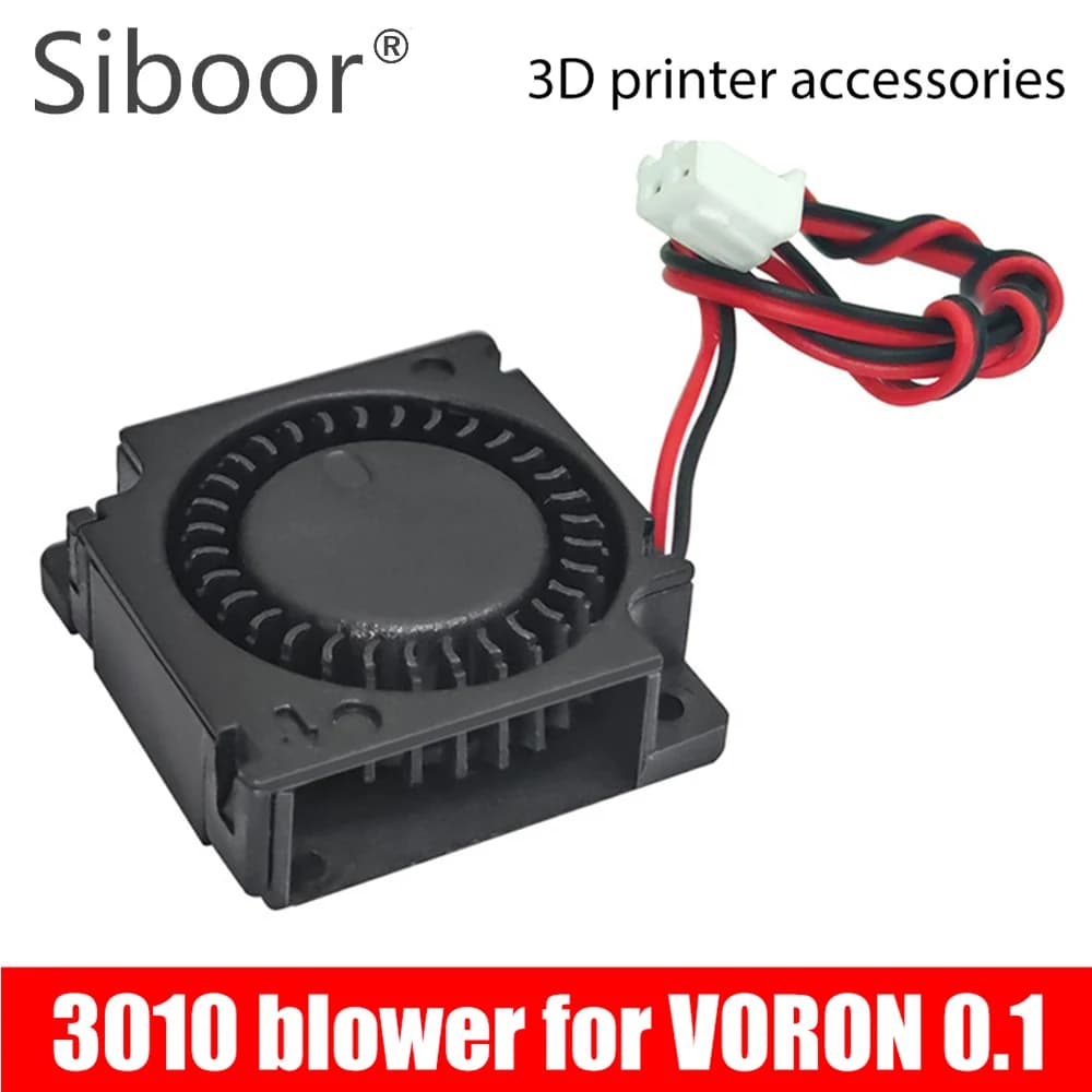 3010 Turbo Ventilatore Brushless Ventola DC 24V 30x30x10mm Cuscinetto Manicotto Motore Silenzioso Turbina di Raffreddamento Per Voron 0/0.1 Parti Della Stampante 3D