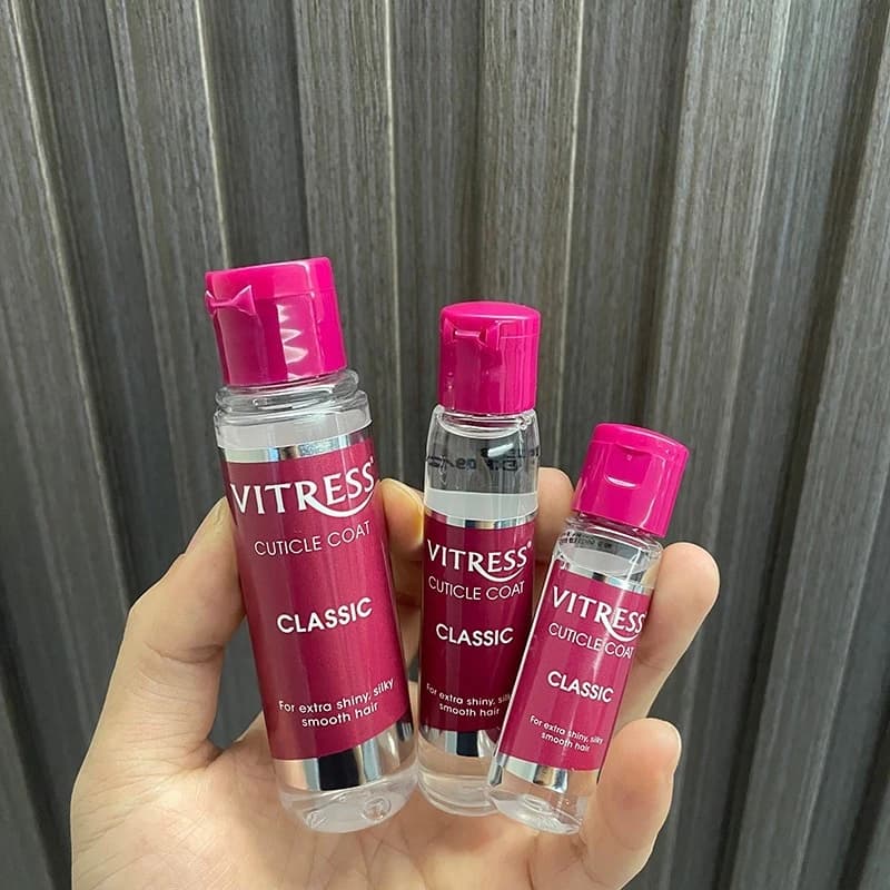 VITRESS Olio per smalto per capelli senza risciacquo, levigante e anti-crespo, previene la secchezza e aggiunge lucentezza, Filippine
