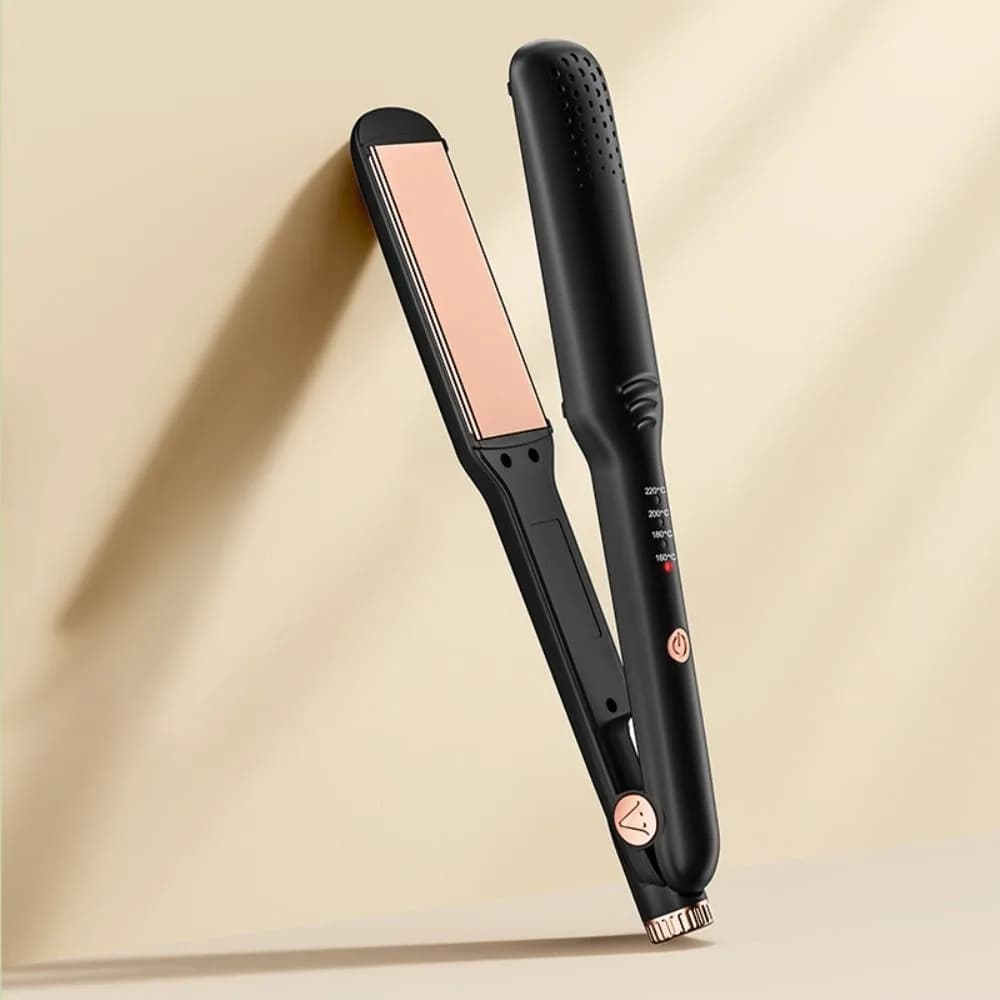 Professional Hair Plate with Negative Ions, Rapid Heating, Adjustable Temperature, Electric Arricciacapelli Iron for Salone