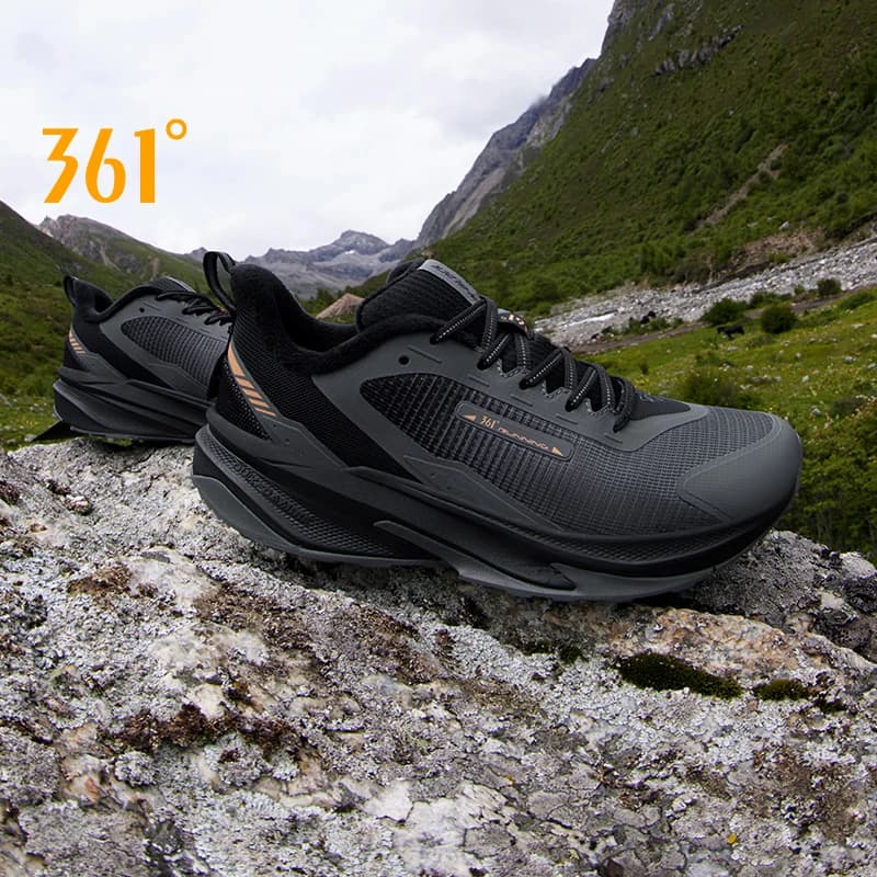 Scarpe da corsa da uomo serie termica a 361 gradi New Winter Mesh leggero Versatile Rebound peluche Warm Sneakers maschili muslimah