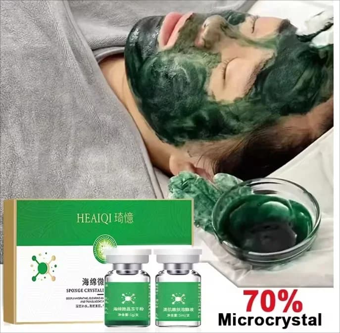 70% Pure Natural Sponge Freeze-Dried Powder Repair Facial Skin Acne Clean Pores Whiten Brighten Anti-Aging Seaweed Bone SkinCare