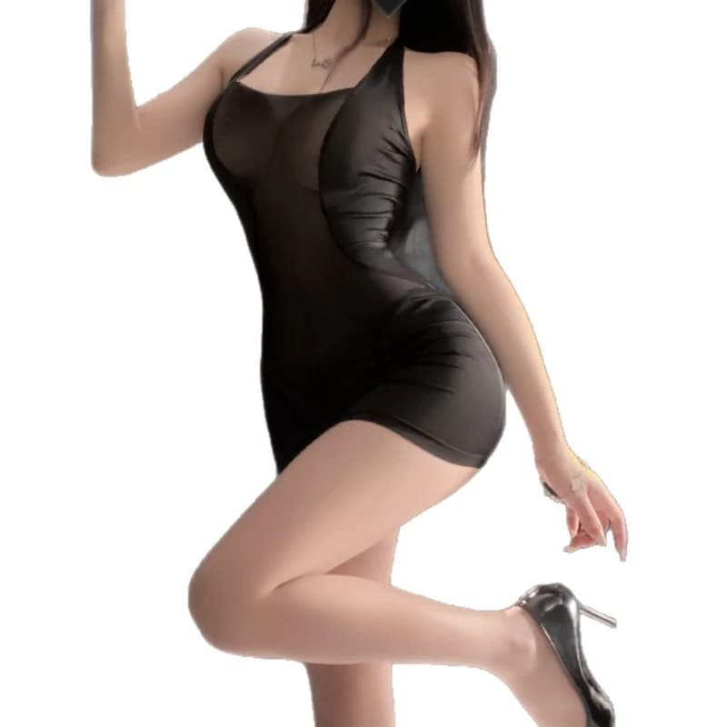 Gonna aderente sexy sull'anca Pigiama affascinante Prospettiva calda Gioco di ruolo appassionato Costume da segretaria Discoteca Abito da regina Set per adulti