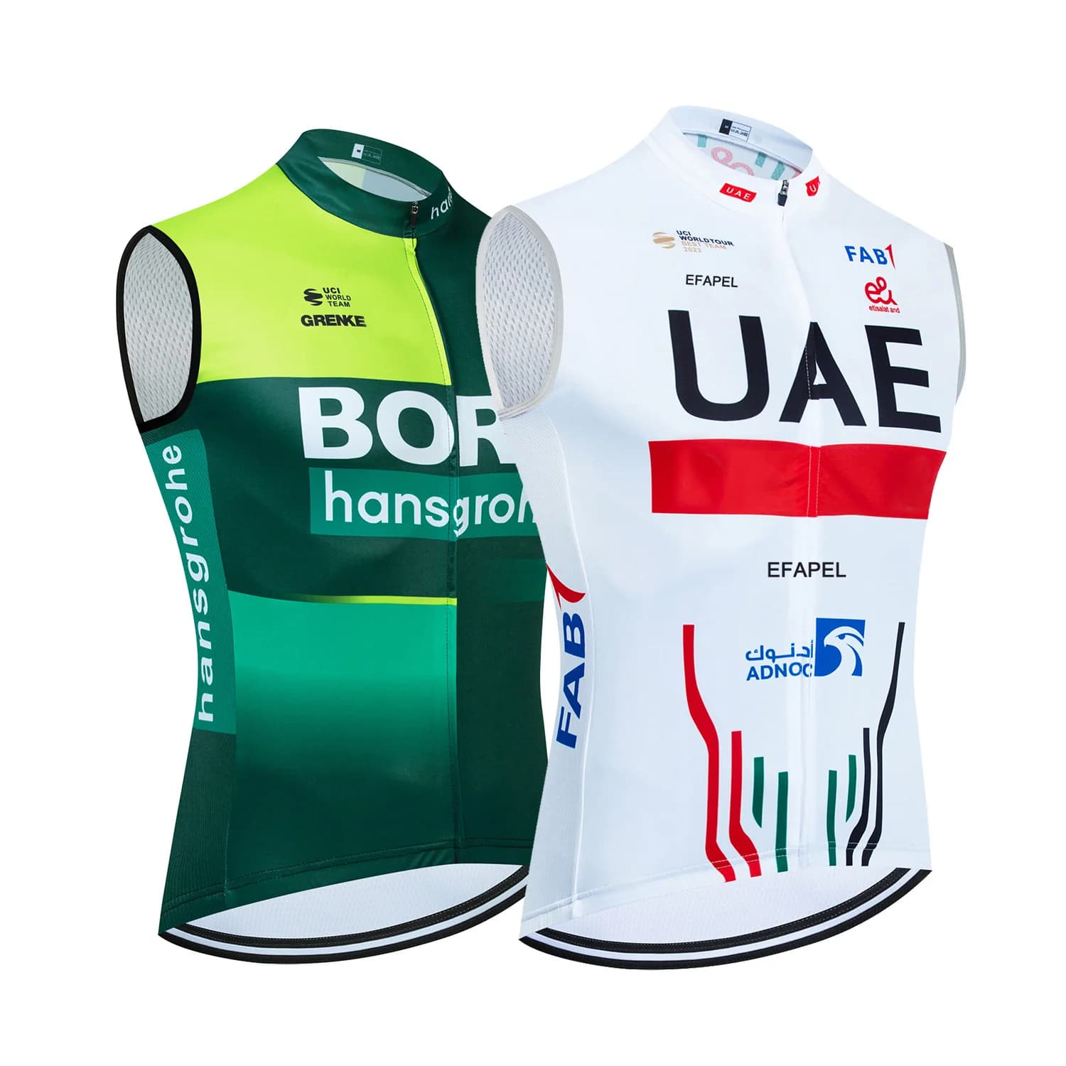 TEAM 2025 UAE Maglia da ciclismo Estate Uomo Boraful Gilet da bici da strada Ropa Ciclismo Team Pro Equitazione senza maniche Bicicletta Maillot T-shirt