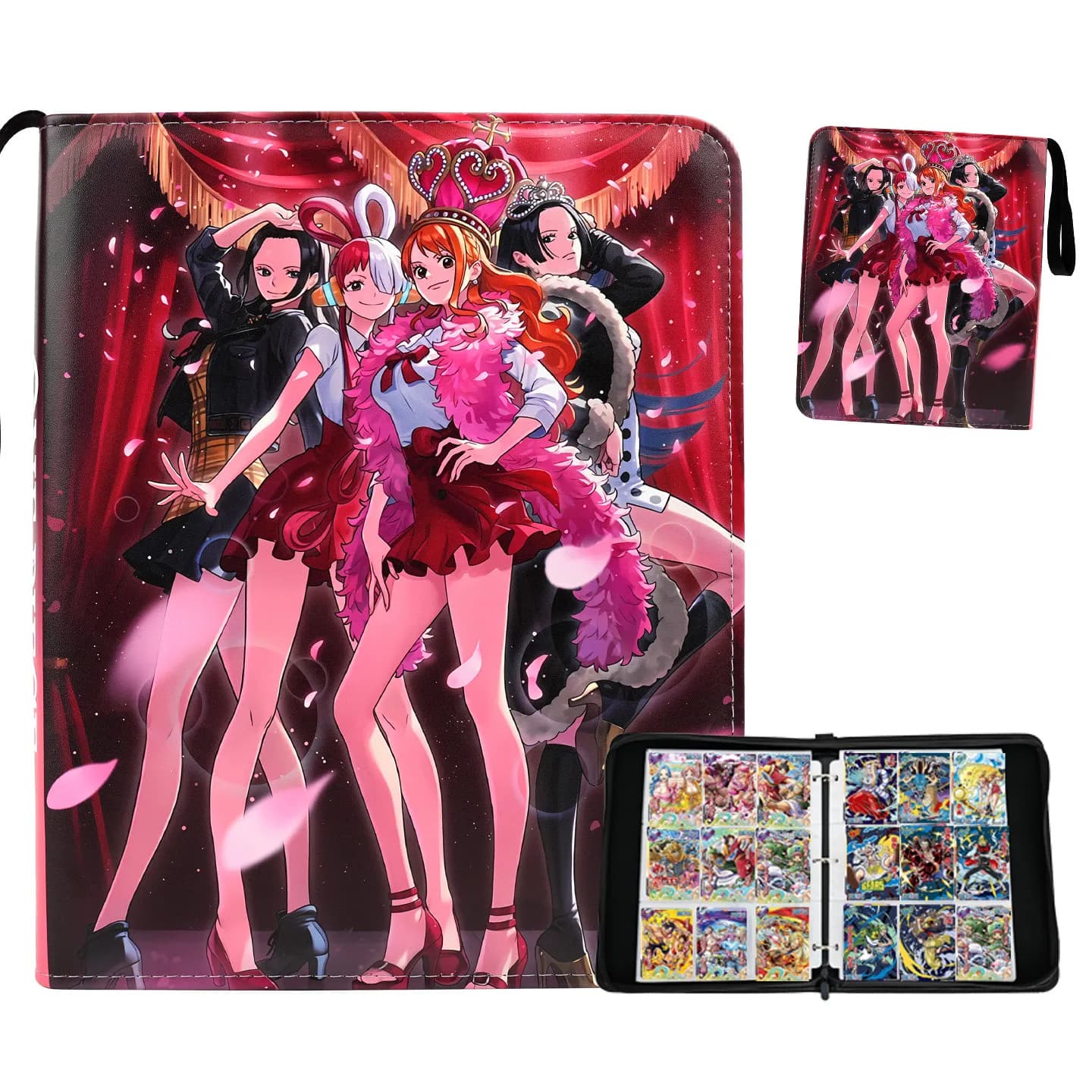 One Piece 900Pcs OPCG Cards Album Book OP15 EB03 PRB02 Anime Map Letter Holder Binder Action HD Protector Notebook Folder Gifts
