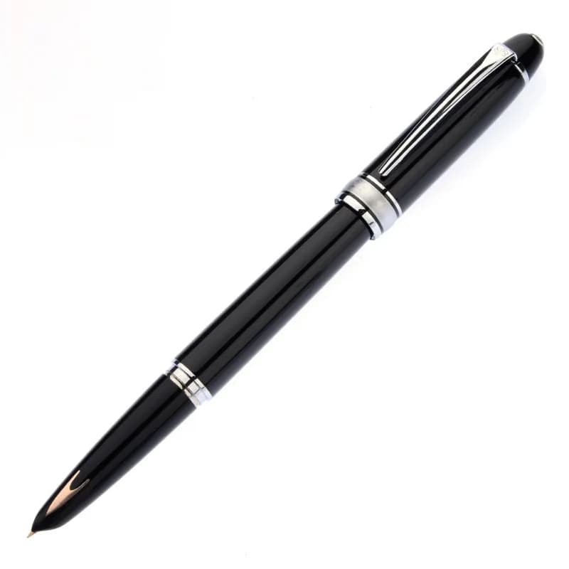 HERO Classic 100 14K Gold Tip Fountain Pen Hooded Nib F 0.5MM Tip Smooth Writing Bulk Office Professional Calligraphy Pen Set