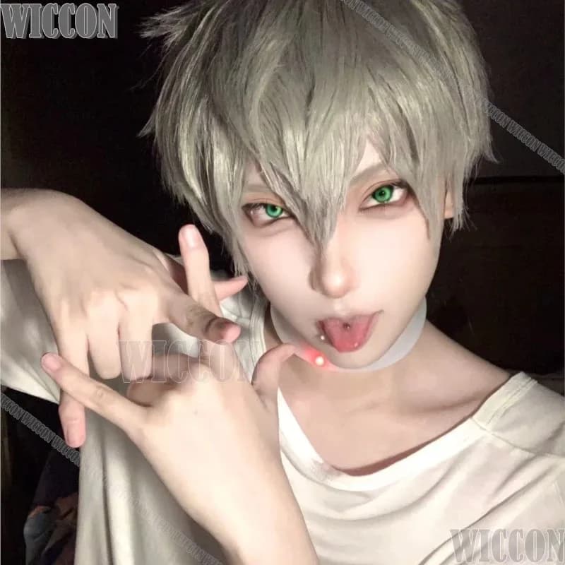 CyAlien Stage Anime Cosplay Luka Till Ivan Mizi Sua Hyuna Prop Girocollo Anello al collo Luce verde/rossa Donna Uomo Gioco di ruolo personalizzato