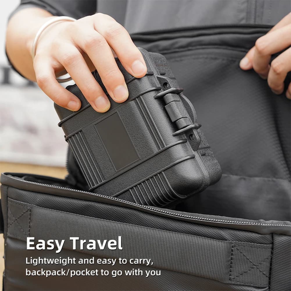 Portable Storage Bag Shockproof Travel Carrying Bag Handheld Action Camera Case for DJI Action 3/4/5 Pro Accessories